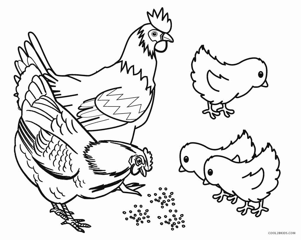 Free Printable Farm Animal Coloring Pages For Kids ...