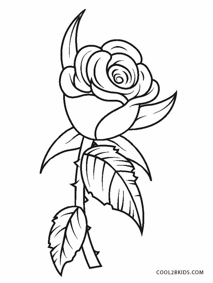 Free Printable Flower Coloring Pages For Kids Cool2bKids