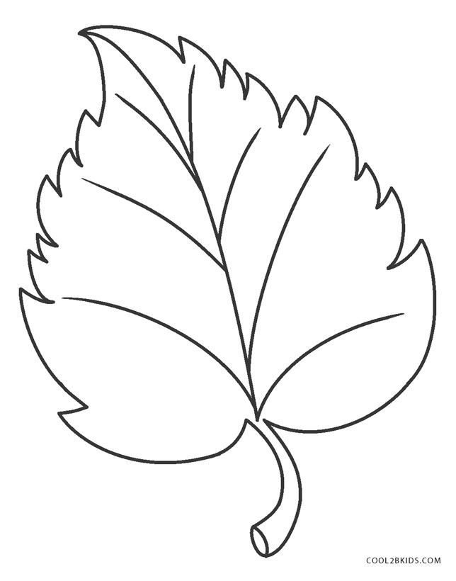 Free Printable Leaf Coloring Pages For Kids | Cool2bKids