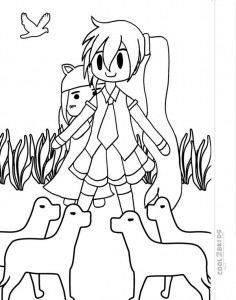 Chibi Coloring Pages