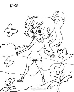 Chipettes Coloring Pages For Kids