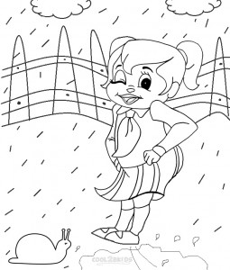 Chipettes Coloring Pages Images