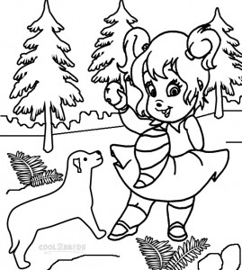 Chipettes Coloring Pages Pictures