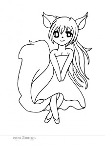 Cute Chibi Coloring Pages