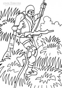 GI Joe Coloring Page