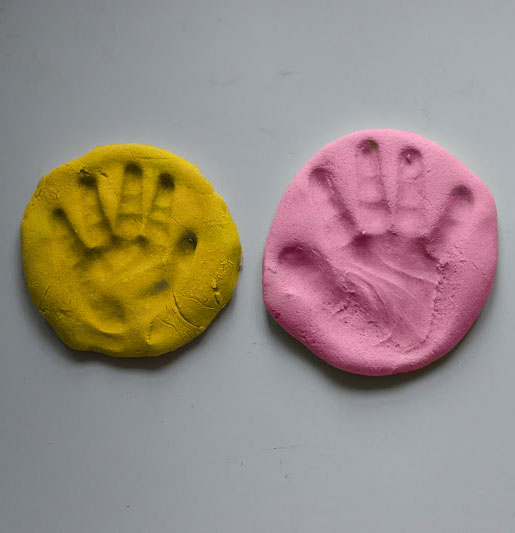 Salt Dough Handprints Photos