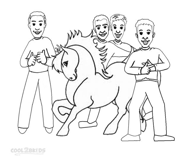 Printable Wiggles Coloring Pages Images
