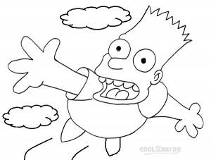 Simpsons Coloring Pages