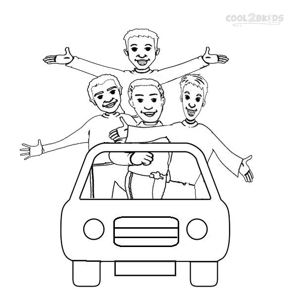 Wiggles Coloring Page Photos