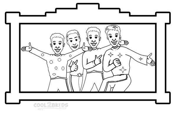 Wiggles Coloring Pages Printable