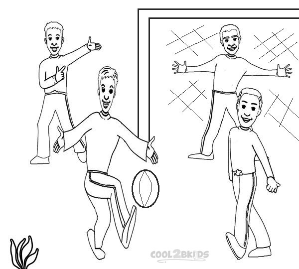 Printable Wiggles Coloring Pages For Kids
