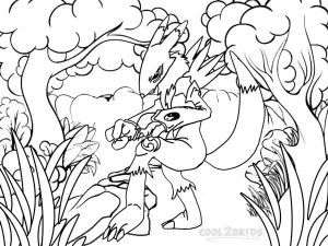 Digimon Coloring Pages