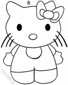 How To Draw Hello Kitty Step 8