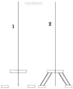 How To Draw The Eiffel Tower Step 1