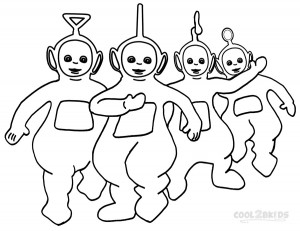 Picture of Teletubbies Coloring Pages