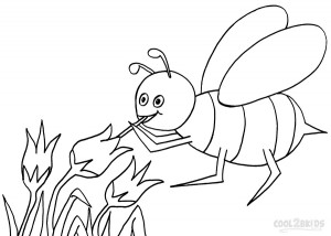 Bumble Bee Coloring Pages For Kids Images