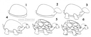 Draw a Turtle Step by Step