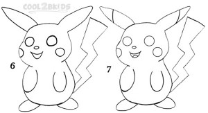 How To Draw Pikachu Step 3