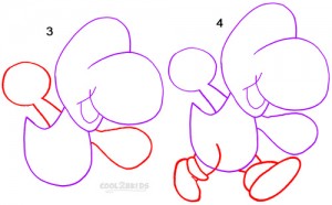 How To Draw Yoshi Step 2
