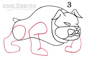 How To Draw a Cartoon Dog Step 3