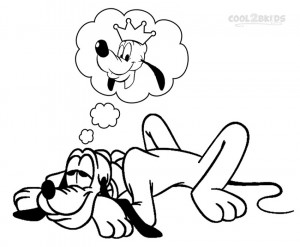 Pluto Coloring Pages Printable