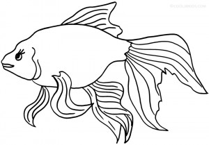 Goldfish Coloring Pages Print