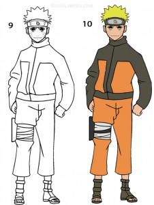 How To Draw Naruto Step 5