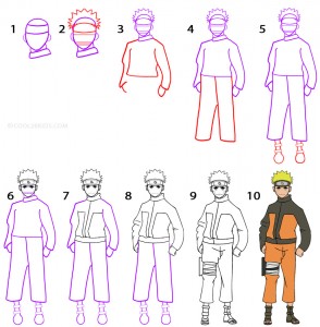 How To Draw Naruto Step by Step