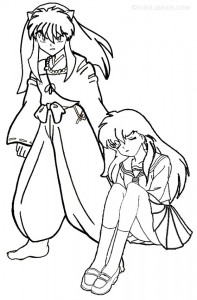 Photos of Printable Inuyasha Coloring Page