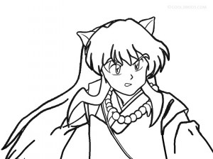 Picture of Printable Inuyasha Coloring Pages