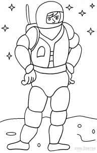 Astronaut Coloring Pages