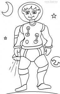 Astronaut Coloring Pages To Print