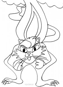 Free Skunk Coloring Pages