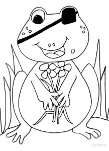 Free Toad Coloring Pages