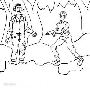 Ghostbusters Coloring Pages Pictures