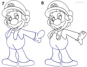 How To Draw Mario Step 4