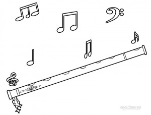 Musical Notes Coloring Pages