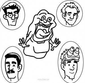 Printable Ghostbusters Coloring Pages