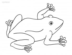 Printable Toad Coloring Pages