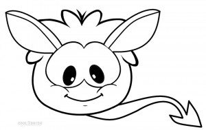 Coloring Pages of Puffle