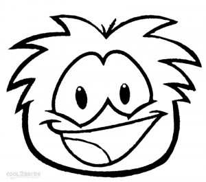 Free Printable Puffle Coloring Pages