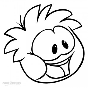 Free Puffle Coloring Pages