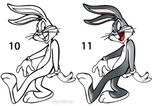 How To Draw Bugs Bunny Step 5