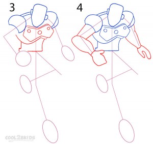 How To Draw Iron Man Step 2