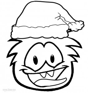 Puffle Coloring Pages Printable