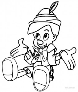 Free Printable Pinocchio Coloring Pages