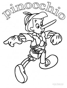 Pinocchio Coloring Pages to Print