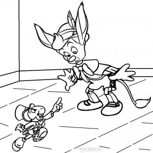 Printable Pinocchio Coloring Pages