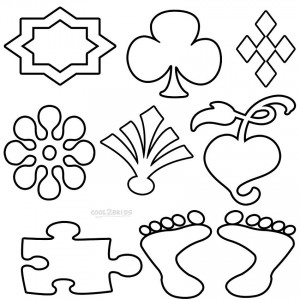 Coloring Pages of Shapes