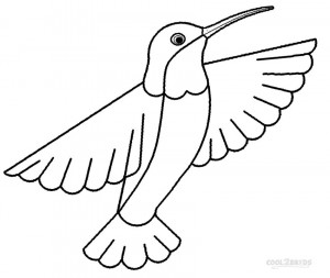 Free Printable Hummingbird Coloring Pages